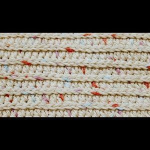 Knit Ribbed Wash Cloth Panorama 100% Cotton
